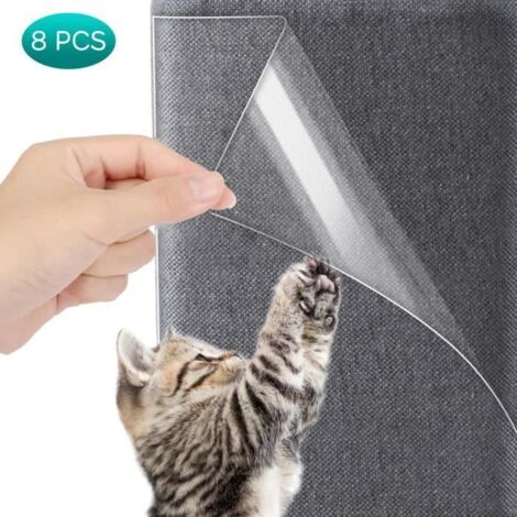 Lot de 8 pcs M+L Protections Anti-Rayures pour Meubles Protégez Vos Meubles Contre Les Griffes de Chien/Chat -TUN