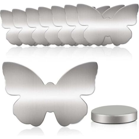 Lot de 8 poids de nappe, papillon magnétique, 55 g, poids magnétiques extra lourds pour nappes, rideau, rideau de douche etc.