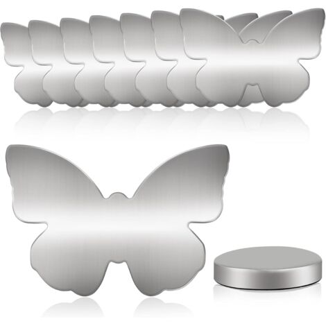Lot de 8 poids de nappe, papillon magnétique, 55 g, poids magnétiques extra lourds pour nappes, rideau, rideau de douche etc.