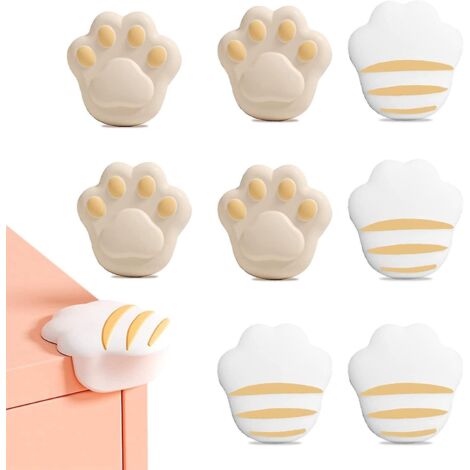 Lot de 8 protections d'angle de table, protections d'angle de table pour bébé, protections d'angle de table à motifs, protections d'angle pour bébés et enfants --