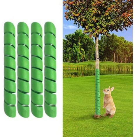 Lot de 8 protections pour tronc d'arbre - Protégez l'écorce des arbres des animaux, des tondeuses à gazon, des débroussailleuses, des fournitures d'entretien extérieur et plus encore,