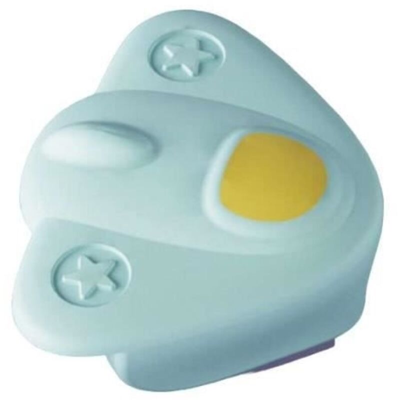 Lot de 8 protège-coins d'angle en forme d'avion en silicone - Vert clair