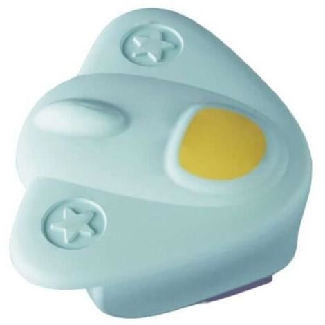 Lot de 8 protège-coins d'angle en forme d'avion en silicone - Vert clair