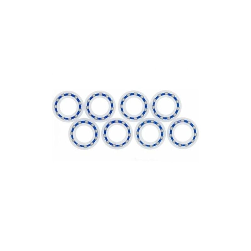 SNQ - Lot de 8 roulements à Billes adaptables pour Roue de Polaris 280 180 Robot Nettoyeur de Piscine C60 C-60,Dolaso