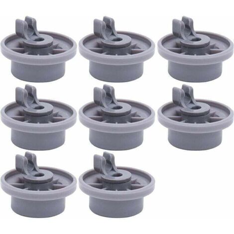Lot De 8 Roulette Lave Vaisselle Panier Couvert Lave Vaisselle Universel Compatible avec Bosch & Siemens Vaisselle Panier Inférieur Modèle 165314