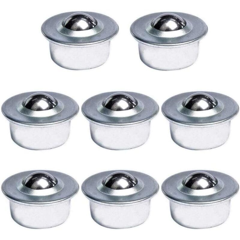 Volavo - Lot de 8 roulettes à roulement à billes Transfert à billes universel