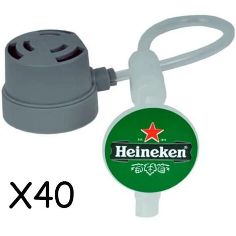 Lot de 8 sachets de 5 tubes d'origine – Compatible avec pompe KRUPS – Pour un tirage parfait de bière – Accessoire essentiel pour tireuse
