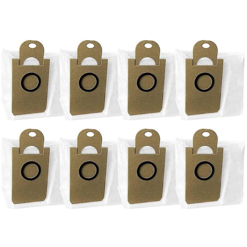 Lot de 8 sacs à poussière pour aspirateur 3 en 1 RV-l11-a, pièce de rechange pour sac à poussière