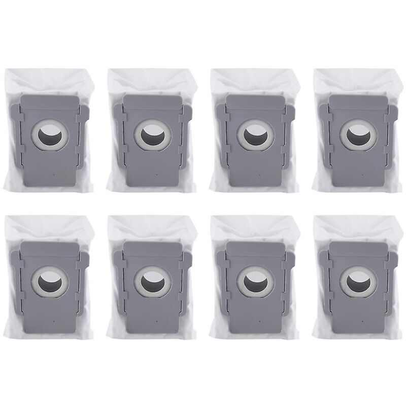 Lot de 8 sacs à poussière pour robot balayeur Irobot I7 I7+e5 E6 I3