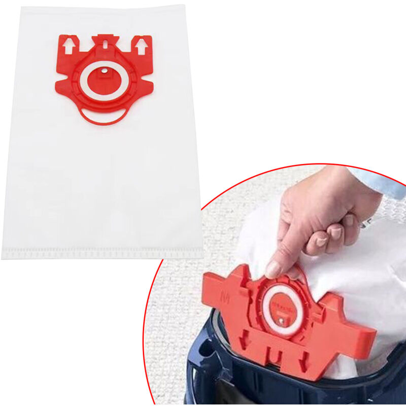 Lot de 15 sacs d'aspirateur de rechange pour filtration efficace de la poussière, compatibles avec les sacs d'élimination automatique de la saleté