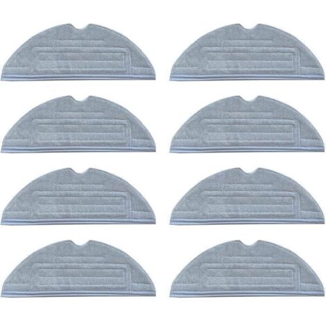 Lot de 8 serpillères lavables pour Roborock S8/S7 S7+ T7 T7 Plus
