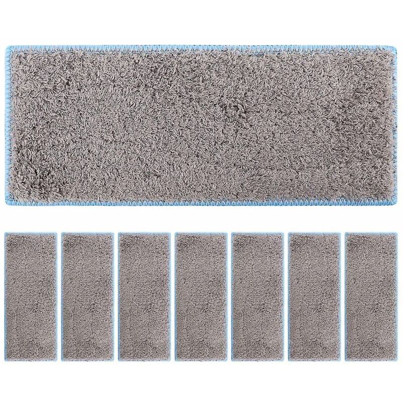 Lot de 8 tampons de nettoyage lavables et réutilisables compatibles avec Irobot Braava Jet M6