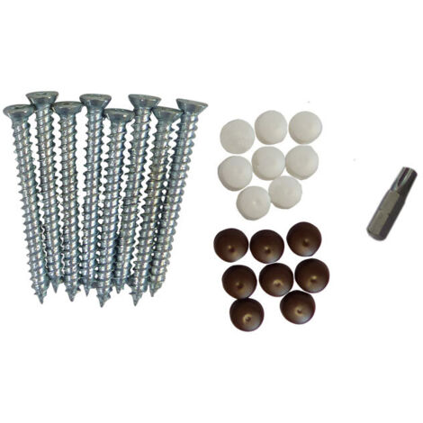 Lot de 8 vis 7,5x72 mm - - KINTECH