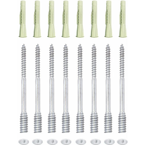 Lot de 8 vis de pose réglables - - KINTECH