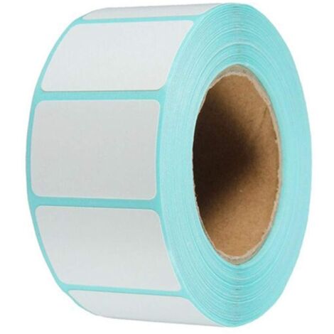 Lot de 800 étiquettes autocollantes blanches 60 mm x 30 mm pour bocaux de congélation Imprimantes