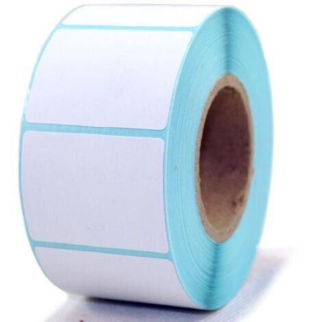 Lot de 800 étiquettes autocollantes blanches 60 mm x 30 mm pour bocaux de congélation Imprimantes