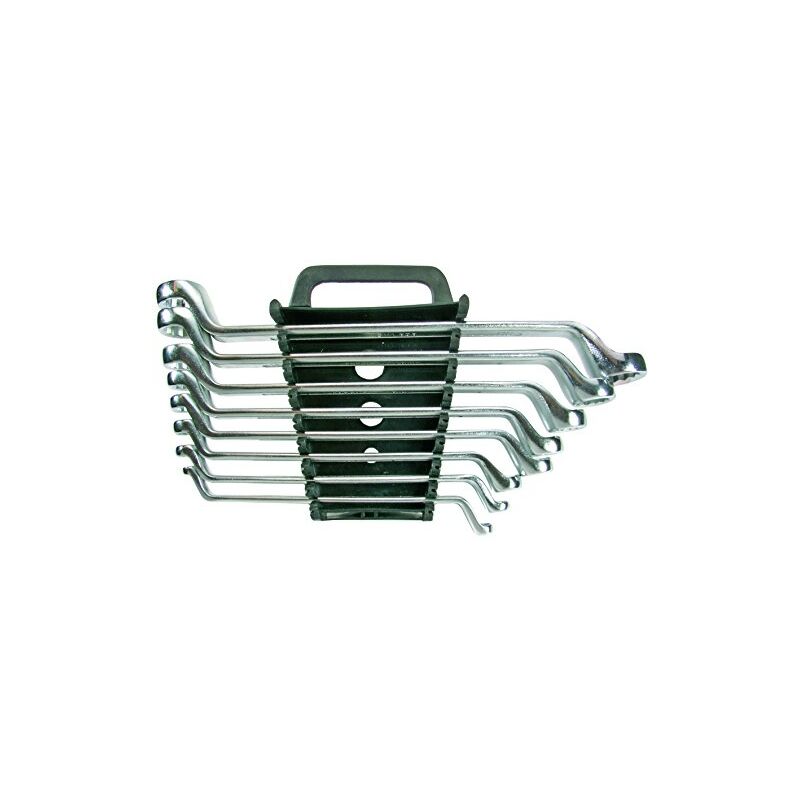 Bgs Technic - lot de 8 ''deep manivelle clé à il double, din 838, 6 x 7-20 x 22 mm