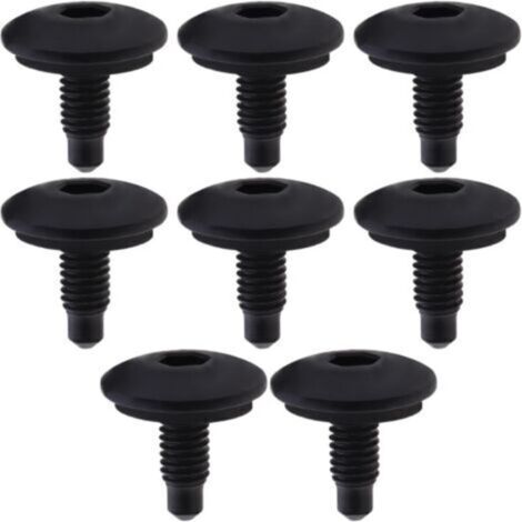 Lot de 8pcs Boulons Hexagonaux pour Toit de Voiture WHT006148 Compatible avec Amaro-k T5 T6 Compatible avec A4 S4 A5 S5 Q5 R8 RS5 RS4 Vis à Métal M6 x 15mm