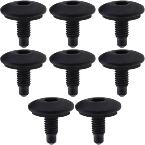 Lot de 8pcs Boulons Hexagonaux pour Toit de Voiture WHT006148 Compatible avec Amaro-k T5 T6 Compatible avec A4 S4 A5 S5 Q5 R8 RS5 RS4 Vis à Métal M6 x 15mm
