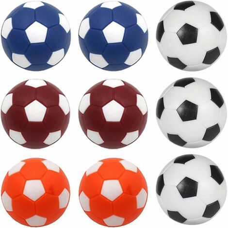 LTS FAFA 10 Pièces Mini Balles de Baby-Foot, 32 mm/1,26 Pouces Foosball de  Table, Balles Football de Rechange pour Adultes Enfants Baby-Foot (Noir et  Blanc)