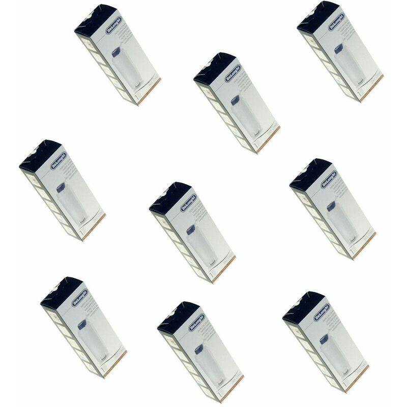 Delonghi - Lot de 9 filtres adoucisseur d'eau modèles ecam