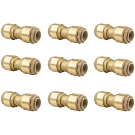 Lot de 9 raccords union 620 taille 16