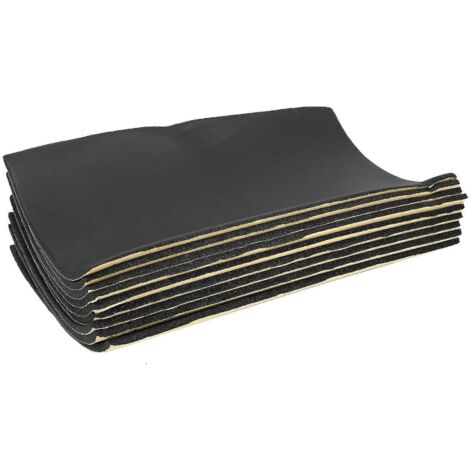 Lot de 9 tapis insonorisants pour voiture, en butyle, pour une isolation et un amortissement phoniques et audio.