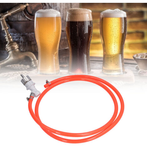 Lot de ball lock pour bière 1.7 m avec capuchon carbonation 5/16 in