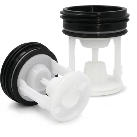 Lot de Bouchon Vidange avec Joint Vidange pour Machine à Laver, Filtre Pompe de Vidange Universel et Bouchon Anti Odeur Machine à Laver, Kit Remplacement Joint de Bouchon de Vidange Étanchéité Optimal