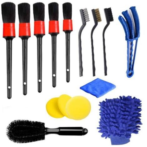 Wothfav Brosse Nettoyage Voiture, 31 Pièces Kit Nettoyage Voiture