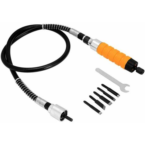 Lot de ciseaux à bois électriques pour sculpture sur bois avec axe flexible IULCV9J2P