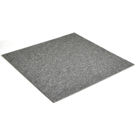 Lot de dalles moquette U3P3 - Gris argent