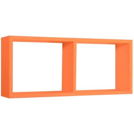 Lyeasw Lot De 3 étagères Urales Noires Avec Garde-corps En étal, étagères Flottantes En Bois