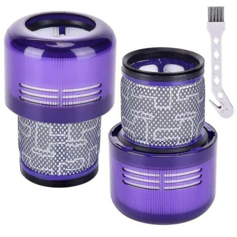 Lot de deux filtres de rechange lavables pour aspirateurs Dyson V11, V15, SV14 et SV22