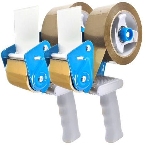 Lot de dévidoirs à scotch pour ruban adhésif 48 mm - Lot de 2,3 ou 4 Taille - Lot de 2