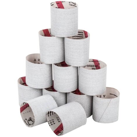 Lot De Douze Bandes Pour Satise Poncer 100 X 90Mm Abrasif Grain 240-12 Pieces