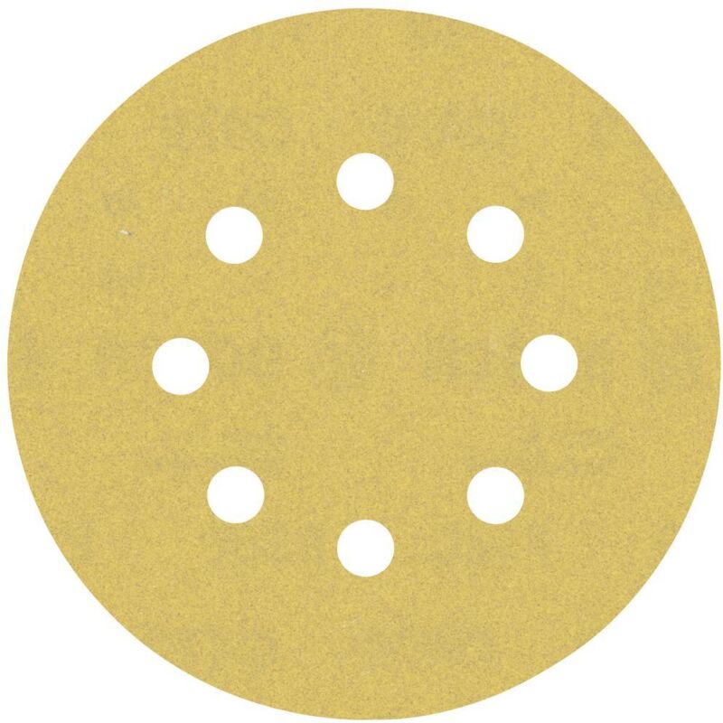 Papier de broyage C470 expert avec 8 trous pour ponceuse excentrique 125 mm g 180 50 pcs. - vue 3