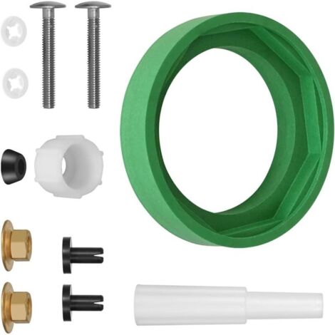 Lot de joints de rechange pour réservoirs de toilettes de 7,6 cm - Ensemble de raccords durables pour réservoirs de toilettes à cuvette