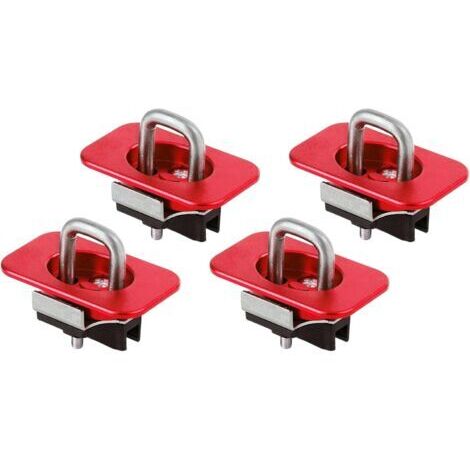 Lot de pinces de protection de lit puissantes pour modèles F350 pour motos de course automobiles cargo substantiel finition citron installation rapide structure de fixation de lit de camion