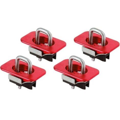 Lot de pinces de protection de lit puissantes pour modèles F350 pour motos de course automobiles cargo substantiel finition citron installation rapide structure de fixation de lit de camion