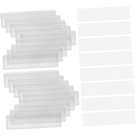Lot De Porte tiquettes Autocollants tanches Transparent Pour