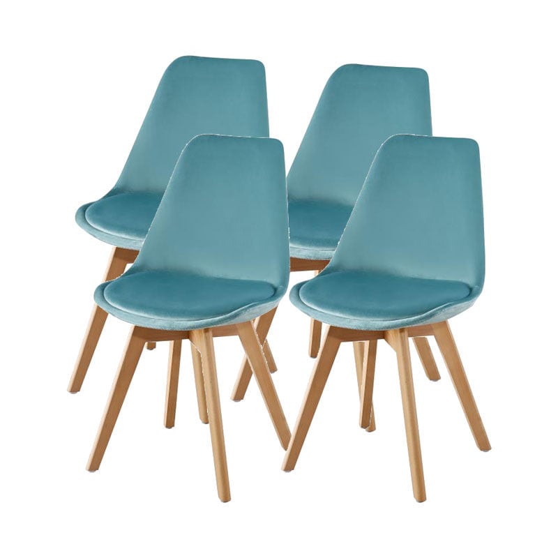 Hobag - Lot de Quatre chaises scandinaves fream tvert menthe