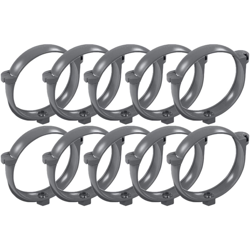 10 colliers brides pvc Ø100 First Plast