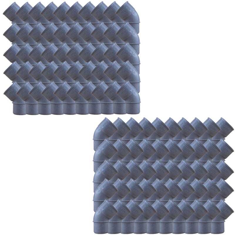 100 coudes pvc 45° Mâle/Femelle Ø32 First Plast