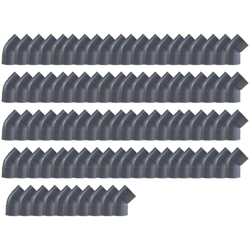 90 Coudes pvc 45° Femelle/Femelle Ø50 First Plast