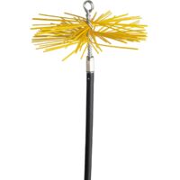 Lot de ramoneur 7m + 1 hérisson PVC 250mm Werkapro