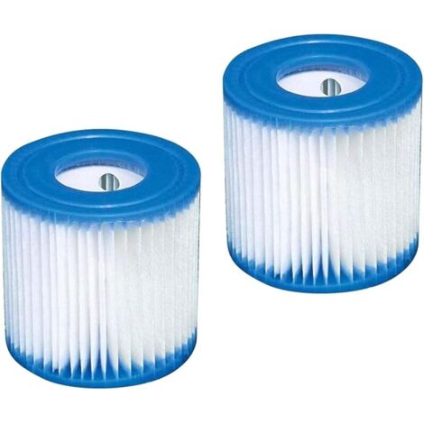 Lot de Rechange pour Intex Piscine Cartouche de Filtre Type H 29007E,pour Filtre Pompes 28601, 286029 (2 filtres…