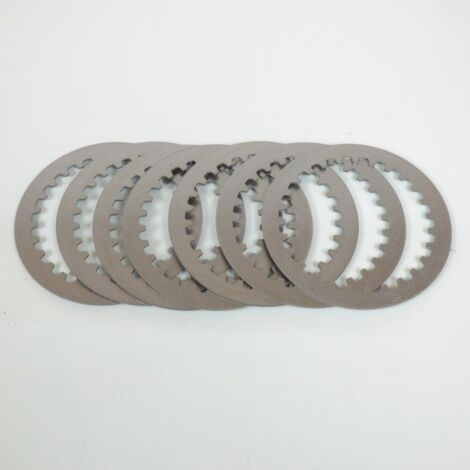 Lot de sept disques lisse d'embrayage pour moto Yamaha 600