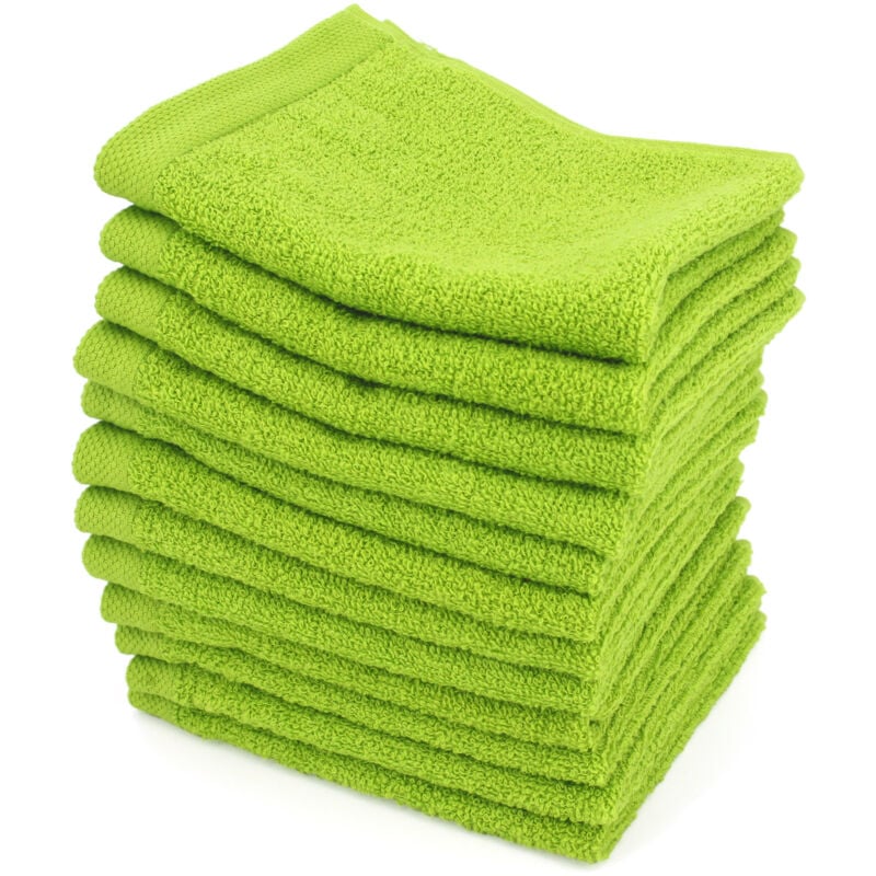 Linnea - Lot de serviettes invité alpha 12 pièces 30x30 cm