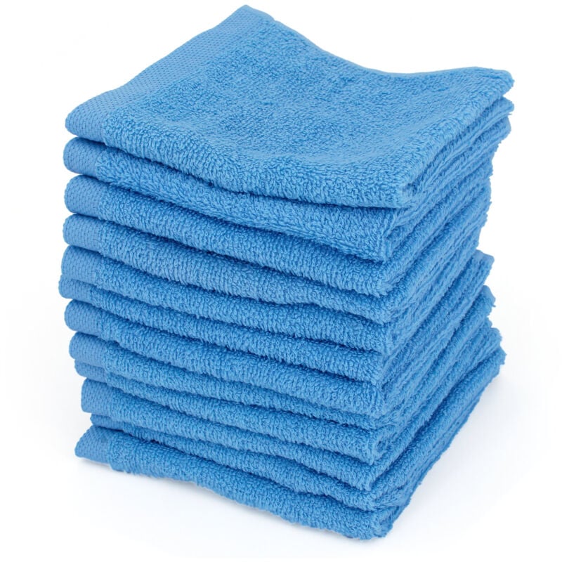 Lot de serviettes invité alpha 12 pièces 30x30 cm